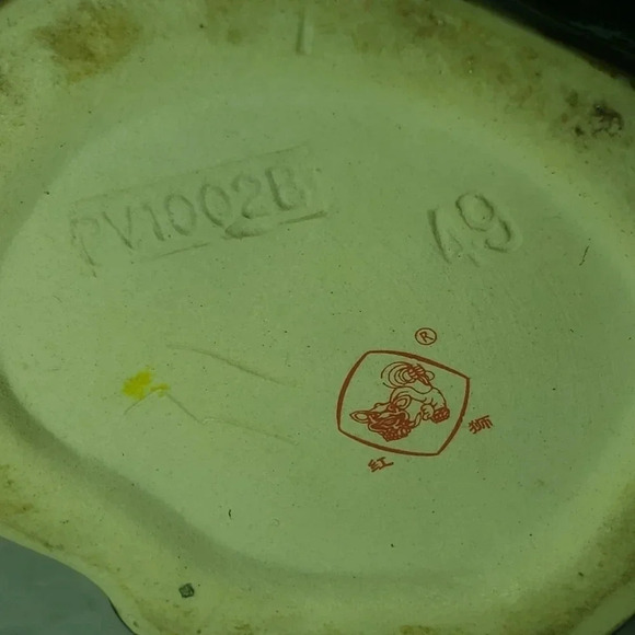 VTG,Majolica Marsh  Egret Birds set of 2 Stork/Heron Vase. - Picture 7 of 13